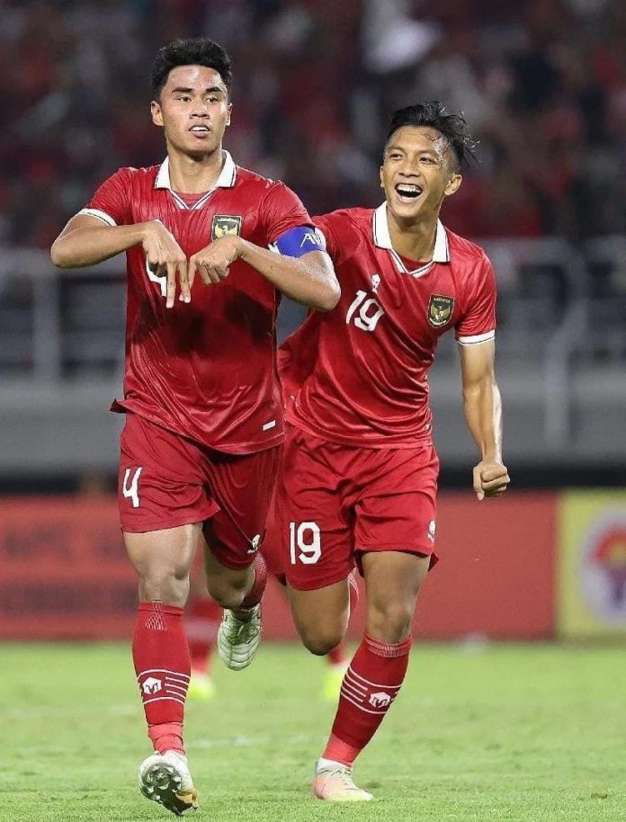 FOTO: Skuad timnas Indonesia di Grup F Pra-Piala Asia U-20 tahun 2022