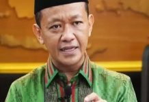 Di HUT KAHMI, Bahlil Kembali Wacanakan Penundaan Pemilu Serentak di 2024 FOTO: Menteri Investasi Bahlil Lahadalia.