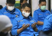 Jelang Musda, Rio Saputra Nyatakan Maju, Bawa Visi Reinforcement AMPI Sulsel untuk Kemajuan Bangsa FOTO: Rio Saputra (berdoa) Calon Ketua DPD AMPI Sulawesi Selatan