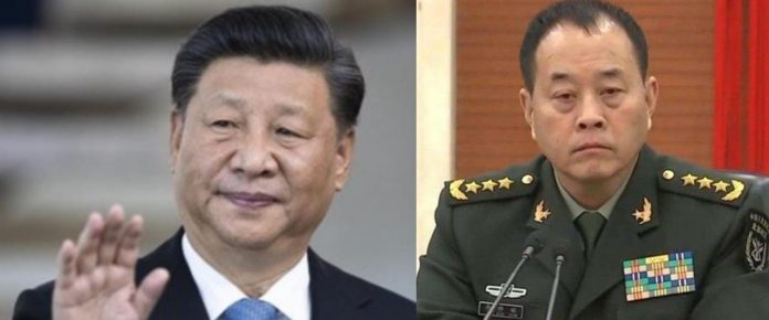 FOTO: Kolase Presiden Xi Jinping dan Jenderal Li Qiaoming. (NewsroomPost)