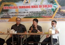 Pengamat: PT. Vale Harus Diaudit Secara Komperhensif, Terkait Pengelolaan PLTA FOTO: Narasumber Dialog Publik Tata Kelola Tambang Nikel di Sulsel yang diselenggarakan oleh Andi Djemma Center