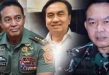 Effendi Simbolon Tidak Hadiri Raker Komisi I Bersama Menhan dan Jajaran Pimpinan TNI. FOTO: Kolase Jenderal TNI Andika Perkasa, Effendy Simbolon dan KSAD Jenderal Dudung Abdul Rachman