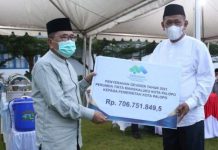 Luar Biasa, PDAM TM Palopo Serahkan Deviden Rp 700 Juta Lebih Ke Walikota