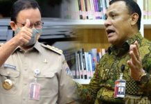 Wartawan Senior Sebut Firli Bahuri Belum Menyerah Menjadikan Anies Baswedan Tersangka FOTO: Kolase Anies Baswedan dan Firli Bahuri