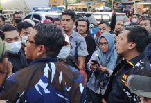 Gaduh Jelang Acara Pembukaan, Ketua Umum Jerry Sambuaga Dilarang Masuk Arena Musda AMPI Sulsel