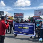 Aliansi Mahasiswa, Pemuda dan Buruh di Makassar Gelar Aksi Damai dukung Pemilu Damai dan Kondusif