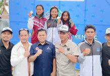 Makassar Juara Renang 100 Meter, Yasir Machmud Kalungkan Medali Emas