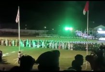 Ribuan Santri Bershalawat Di Penutupan Porprov XVII Sinjai-Bulukumba