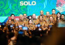 Pembukaan Dihadiri Pejabat Negara, Munas HIPMI Berlangsung ‘Adu Jotos’ FOTO: Ketua DPR RI Puan Maharani saat menghadiri pelaksanaan Musyawarah Nasional (Munas) Himpunan Pengusaha Muda Indonesia (HIPMI) XVII. Senin malam (21/11/2022).