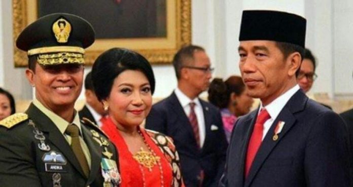 FOTO: Jenderal TNI Andika Perkasa usai dilantik sebagai Panglima TNI oleh Presiden Joko Widodo beberapa waktu lalu di Istana Negara