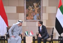 Presiden Jokowi Bertemu dengan Presiden MBZ di BNDCC (Foto: BPMI Setpres/Rusman)