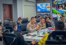 Polri Lakukan Penebalan Pengamanan KTT G20 Di Kuta, Seminyak dan Legian FOTO: Asisten Operasi (Asops) Kapolri, Irjen Agung Setya evaluasi pengamanan KTT G20 oleh Mabes Polri pada Senin (14/11/2022) malam.