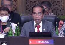 Dihadapan Pimpinan Negara G20, Presiden Jokowi: Perang Hanya akan Menyengsarakan Rakyat FOTO: Presiden Jokowi saat membuka Konferensi Tingkat Tinggi (KTT) G20 sesi III, di Hotel The Apurva Kempinski, Bali, Rabu (16/11/2022) siang.
