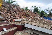 Gempa Cianjur 20 orang Dikabarkan Meninggal Dunia Foto: Dampak gempa magnitudo 5,6 yang mengguncang Cianjur/Ist