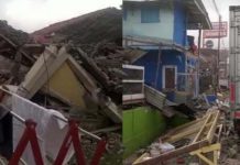 BNPB Turunkan Tim Reaksi Cepat dan Salurkan Bantuan Logistik ke Lokasi Terdampak Gempa Cianjur FOTO: Kerusakan bangunan akibat gempa bumi di Kabupaten Cianjur, Jabar, Senin (21/11). (Foto: BPBD Kabupaten Cianjur)