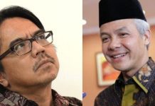 Warganet Temukan Ade Armando di SMRC, Politisi Golkar: Pantes Jagoin Ganjar Melulu Foto Kolase Ade Armando dan Ganjar Pranowo