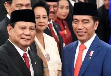 YIM Sebut Prabowo Subianto masih ada kans Menang di Pilpres dengan Syarat, PKS: Suruh Minta Maaf Sama Pendukungnya! FOTO: Kiri Ketua Umum Partai Gerindra Prabowo Subianto dan Presiden Joko Widodo/Net