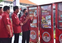 Presiden Ajak Mahasiswa di Asrama Mahasiswa Nusantara Kembangkan Jiwa Wirausaha FOTO: Presiden Jokowi meresmikan AMN Surabaya, Selasa (29/11/2022). (Foto: Humas Setkab/Oji)