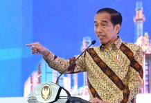 Jaga Ketahanan Ekonomi Nasional, Presiden: Fiskal dan Moneter Harus Selalu Berdampingan FOTO: Presiden Jokowi saat berbicara di Pertemuan Tahunan BI Tahun 2022, Rabu (30/11/2022), di Assembly Hall Jakarta Convention Centre, Jakarta. (Foto: Humas Setkab/Jay)