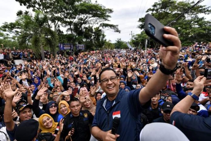 FOTO: Anies Baswedan hadiri Jalan Santai bersama warga Aceh. Sabtu (3/12) pagi.