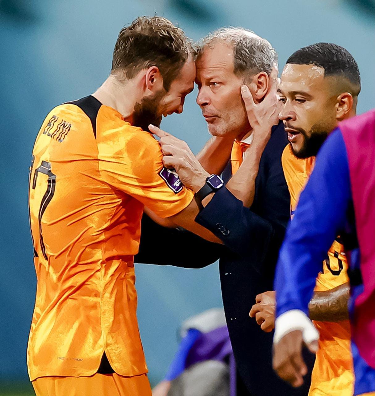 FOTO: Timnas Belanda usai mencetak gol di putaran 16 besar saat berhadapan Timnas Amerika dengan skor akhir 3-1 Pada hari Sabtu (3/12/2022) malam. (Ist) 