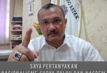 Pertanyakan Nasionalisme Surya Paloh, Tokoh NU ke Ferdinand: Coba Cermin Dulu, Biar Sadar Foto hasil tangkap layar dari video viral di tiktok Ferdinand Hutahean