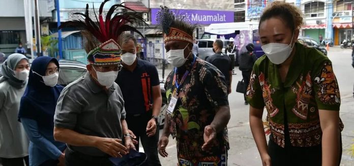 FOTO: Wapres Wury Ma’ruf Amin dalam kunjungan ke tanah Papua (Foto: BPMI Setwapres)