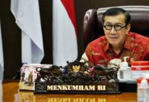 MenkumHAM: yang Tidak Sepakat RKUHP Dipersilahkan untuk Menggugat ke MK Menteri Hukum dan HAM Yasonna H Laolly