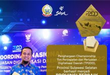 Dibawah Kepemimpinan ANDALAN Pemrov SulSel Raih Penghargaan Provinsi Terbaik