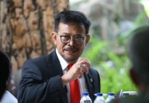Bapanas Siap Impor Beras, SYL: Jangan Tanya Saya FOTO: Menteri Pertanian atau Mentan Syahrul Yasin Limpo (SYL)