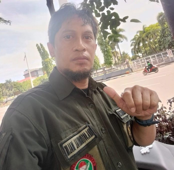 FOTO: Ketua Umum Brigade Muslim Indonesia Muhammad Zulkifli