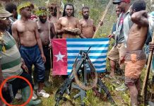 KST Nason Mimin Kuasai 11 Senjata Organik Milik TNI, Danrem 172/PWY: Milik Kru Heli MI-17 yang Jatuh Tahun 2019 FOTO: Kelompok Separatis Teroris (KST) pimpinan Nason Mimin menguasai 11 Senjata Standar milik TNI.
