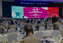 Mabes Polri Gelar Apel Kesatuan Wilayah, Antisipasi Gangguan Kamtibmas di Tahun 2023 FOTO: Hasil tangkap layar, pelaksanaan Apel Kesatuan Wilayah (Kasatwil) Tahun Anggaran 2022 di Hotel Sultan, Jakarta Pusat, Rabu (14/12)
