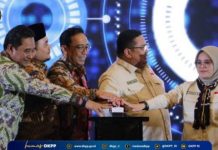 DKPP Apresiasi Langkah Bawaslu Luncurkan Indeks Kerawanan Pemilu Guna Memitigasi Kerawanan Pemilu dan Pilkada 2024 FOTO: I Dewa Kade Wiarsa Raka Sandi, Anggota Dewan Kehormatan Penyelenggara Pemilu dan Ketua Bawaslu Pusat saat Launching Indeks Kerawanan Pemilu dan Pemilihan Serentak di kawasan Jakarta Pusat, pada Jumat (16/12/2022).
