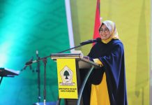 Taufan Pawe: Program Millenial Go Golkar Parepare Jadi Role Model DPD II FOTO: Ketua Golkar Parepare Erna Rasyid Taufan (Erat)