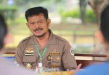 World Bank Sebut Beras Indonesia Tertinggi di se-Asia, Mentan Bingung Foto: Menteri Pertanian RI Syahrul Yasin Limpo/Net