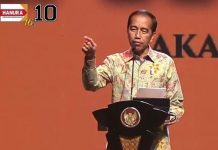 Di HUT Partai Hanura Jokowi Kesal Dituduh Intervensi Pemilu 2024, Andi Arief: Ada asap, Ada api Foto hasil tangkap layar