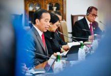 Presiden Jokowi: Vietnam Merupakan Mitra Strategis Indonesia Sejak Tahun 2013 FOTO: Presiden RI Joko Widodo (Jokowi) Presiden Joko Widodo didampingi sejumlah menteri saat melakukan pertemuan dengan Presiden Vietnam di Istana Kepresidenan Bogor, Jawa Barat, Kamis (22/12/2022).