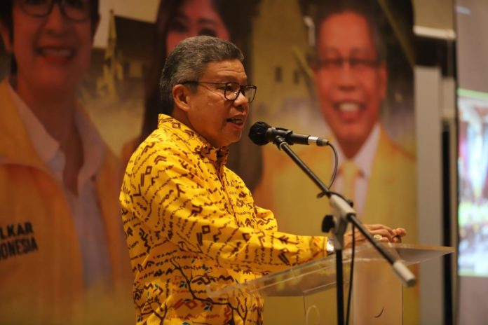 FOTO: HM. Taufan Pawe Ketua DPD I Partai Golkar Sulawesi Selatan