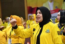 Airin Rachmi Diany: KPPG Sulsel Harus Siapkan 30 Persen Caleg Mumpuni FOTO: Pengurus KPPG Sulsel saat mengikuti pendidikan politik di Hotel Swiss Bell Panakukang, Rabu 28 Desember 2022.
