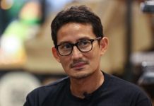Sandiaga Uno Bakal Didapuk Jadi Ketum PPP FOTO: Menteri Pariwisata dan Ekonomi Kreatif, Sandiaga Uno saat wawancara program Beginu bersama Pemimpin redaksi Kompas.com, Wisnu Nugroho di M Bloc Market, Kamis (15/4/2021).(KOMPAS.com / KRISTIANTO PURNOMO)