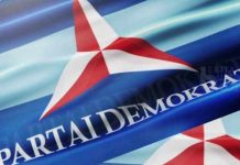 Partai Demokrat Disebut Bakal Masuk Jajaran Kabinet Jokowi, Bagaimana Koalisi Perubahan? Foto bendera Partai Demokrat