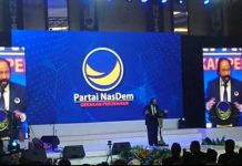Kongres Partai Nasdem, Dibuka Jokowi, Ditutup Presiden Terpilih Prabowo Subianto FOTO: Ketum DPP Nasdem Surya Paloh/Net