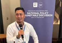 Kritik Pernyataan KPU RI Soal Sistem Proporsional Tertutup, FPMI: Hambat Peluang Anak Muda FOTO: Presidium Nasional Forum Politisi Muda Indonesia (FPMI), Yoel Yosaphat