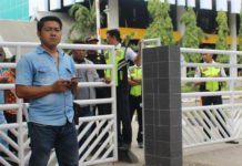 DPP-LKKN Apresiasi Kinerja Kejati Sulsel dan Budi Waseso, Atas Telah Ditetapkan 2 Tersangka Raibnya 500 Ton Beras FOTO: Ketua Umum Dewan Pengurus Pusat Lembaga Kontrol Keuangan Negara (DPP-LKKN), Baharuddin. S, saat menggelar aksi di kantor PLN Sulselbarta di beberapa waktu lalu.