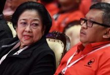 Ditengah isu Reshuffle Mega Kirim Orang Kepercayaan Temui Jokowi Foto: Ketua Umum Megawati Soekarnoputri dan Sekjen PDIP, Hasto Kristiyanto/Net