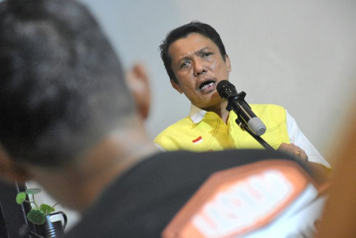 FOTO: Sekretaris DPD II Golkar Makassar, Abdul Wahab Tahir