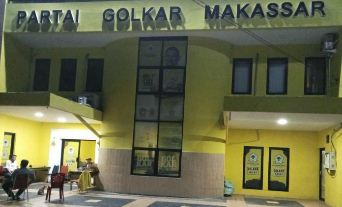 FOTO: Sekertariat DPD II Golkar Makassar Jl. Lansinrang No. 59, Kelurahan Mangkurak, Kecamatan Ujung Pandang, Kota Makassar, Sulawesi Selatan.