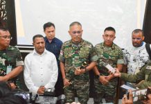 KST Ganggu Kamtibmas, Danrem 172/PWY: Serahkan Diri Atau Kami Kejar Dan Tangkap FOTO: Danrem 172/PWY Brigjen TNI J.O Sembiring saat memberikan keterangan pers nya. Jumat (13/1/2023)