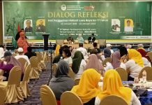 KKLR Gelar 77 Tahun Peringatan Perlawanan Rakyat Luwu Raya, Prof Andi Ima: Luwu itu Negara FOTO: Dialog Refleksi peringatan 77 tahun perlawanan rakyat luwu raya di Horison Ultima Makassar. Ahad (15/1/2023)